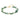 Capri stone brace gold green