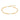 Capri pearl brace gold orange