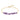 Capri brace gold purple