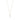 Wish pendant neck 42 Gold/clear-42cm