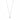 Wiz pendant neck 42 Silver/clear-42cm