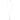 Oz pendant neck 45 plain Silver-45 cm