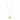 Oz pendant neck 45 plain Gold-45 cm