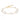 Lydia pearl chain Armband Guld