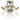 Little Bend Over - Green Quartz Ring Guld