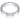 Half Round & Stars On Side Ring Vitguld