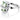 Little Bend Over - Green Quartz Ring Vitguld