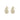 Yenni stone small ear guld