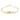 Aero small Armband Guld