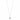 Soap pearl knot pendant neck 45 Silver