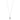 Soap pearl knot pendant neck 45 Silver
