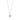 Cute big heart Halsband Silver