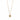 Cute big heart Halsband Guld