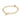 Cute plain Armband Guld