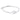 Mini Peace Armband Silver 17-19 cm