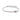 Mini Twosome Armband Silver 17-19 cm