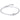 Mini Crazy Heart Armband Silver 17-19 cm