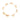 Ring Chain Armband Guld