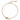 Love Knot Armband Guld 15-19 cm
