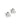 Clover 8 mm Cryal Silver Titanium