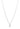 Pearl short halsband Silver 42-47 cm