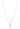 Pearl short halsband Silver 42-47 cm