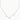 Two Stone Halsband Guld