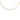 Victory plain halsband Guld 40-45 cm