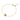FUSION Armband Guld Vitguld Roséguld CENTRE Diamant 0.02 CT