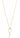 MERCY Swirl Halsband Guld 0,04ct