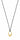 Mercy Halsband , litet Guld/Svart