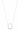 Offspring Halsband, litet 0,04ct Silver