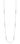 WEFT Sautoir Halsband Silver