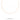 Beaded Halsband Silver Orange 40-45 cm