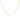 Globe clip neck gold 50 cm