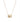 Zodiac jungfrun halsband (guld) 45 cm