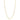Karen 70 Adjustable Necklace Goldplated Silver