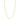 Karen 70 Adjustable Necklace Goldplated Silver