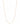 Chain 50 Adjustable Necklace 50 Goldplated Silver (One)