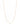 Chain 50 Adjustable Necklace 50 Goldplated Silver (One)