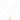Aspen 50 Necklace Goldplated Silver (One)