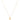 Aspen 50 Necklace Goldplated Silver (One)