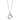 CAROLIN Long halsband Rose/Stål
