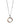 CAROLIN Long halsband Rose/Stål
