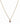 VICTORIA Long halsband Guld/Rosa