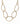 MILLA Big halsband Guld