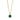 ETTE Guld GREEN Halsband
