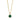 ETTE Guld GREEN Halsband