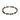 EDDIE armband Brunt/Guld