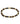 EDDIE armband Brunt/Guld